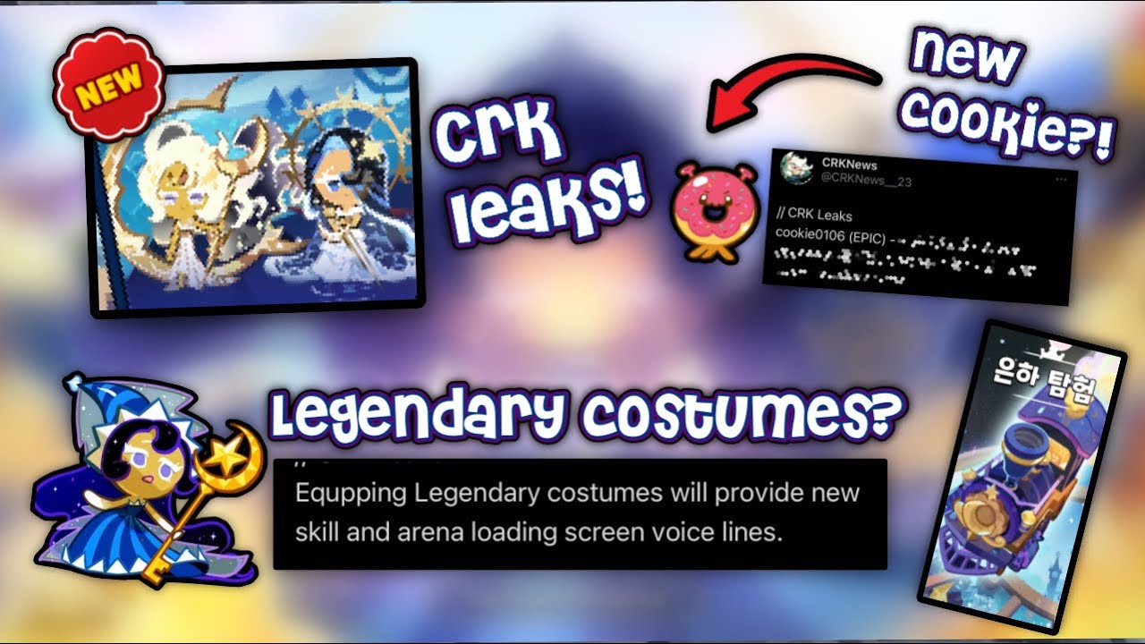 NEW COOKIE RUN KINGDOM LEAKS! NEW COSTUME RARITY?! || Cookie Run ...