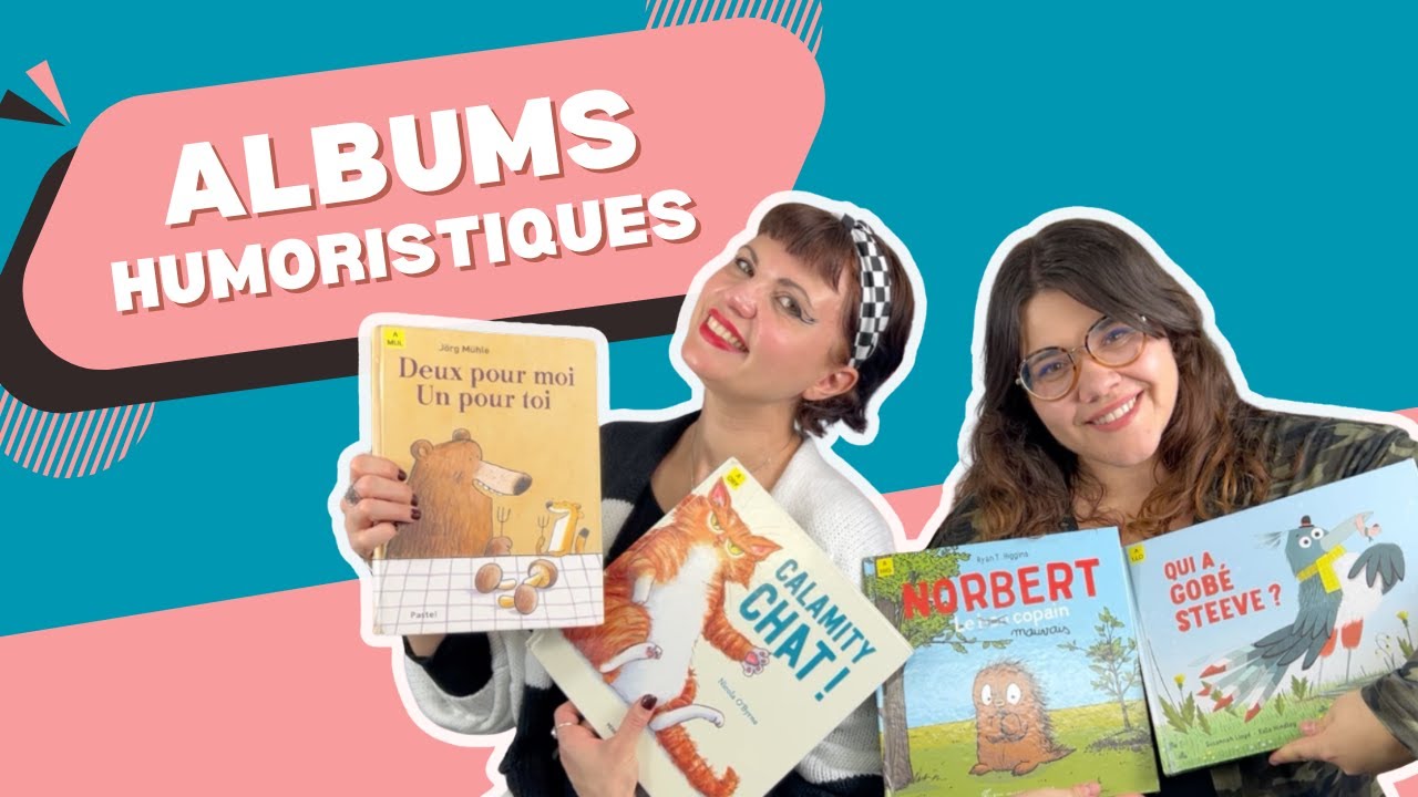Livres drôles pour les 3-10 ans, coups de cœur albums jeunesse 
