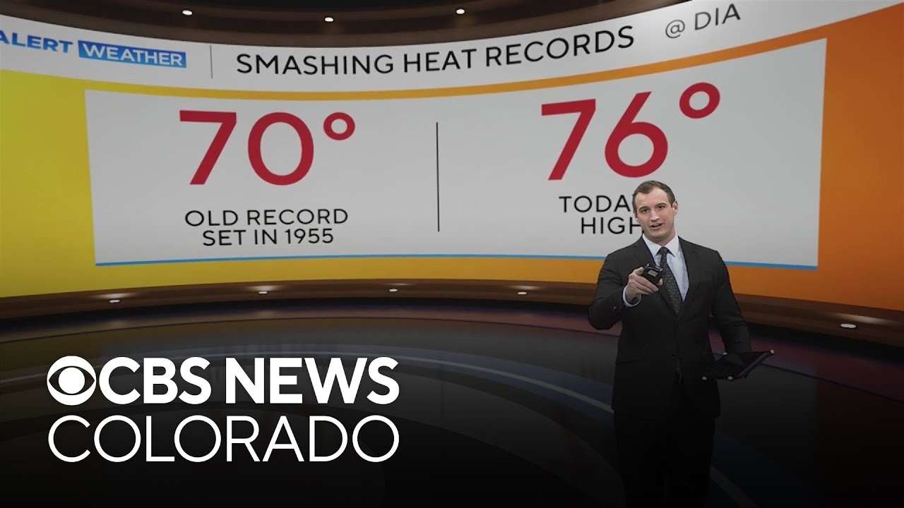 More record heat in Denver for the holiday week - YouTube