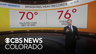 More record heat in Denver for the holiday week