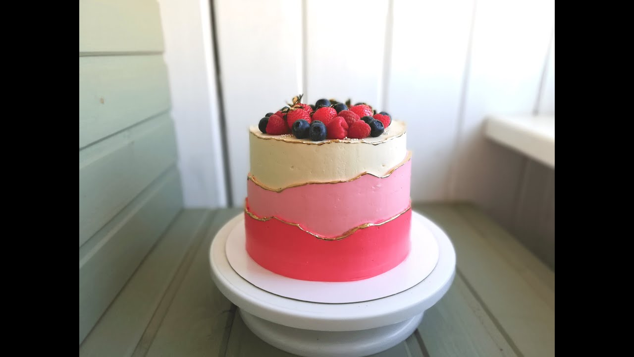 Торт КРАСНЫЙ БАРХАТ  Новое Оформление Собираем и Украшаем Вместе