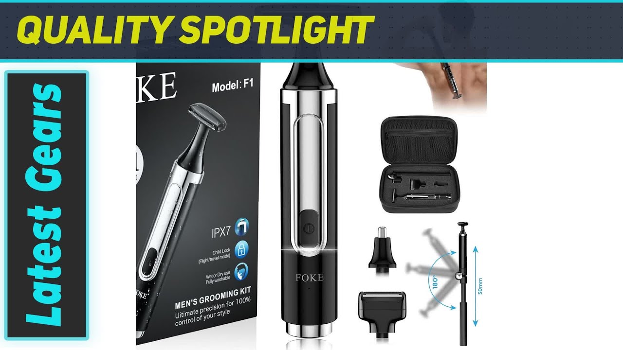 FOKE Back Shaver: The Ultimate Grooming Tool
