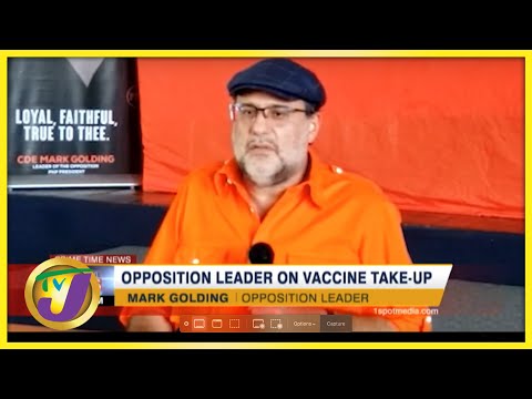 Opposition Leader on Vaccine Take-up | TVJ News