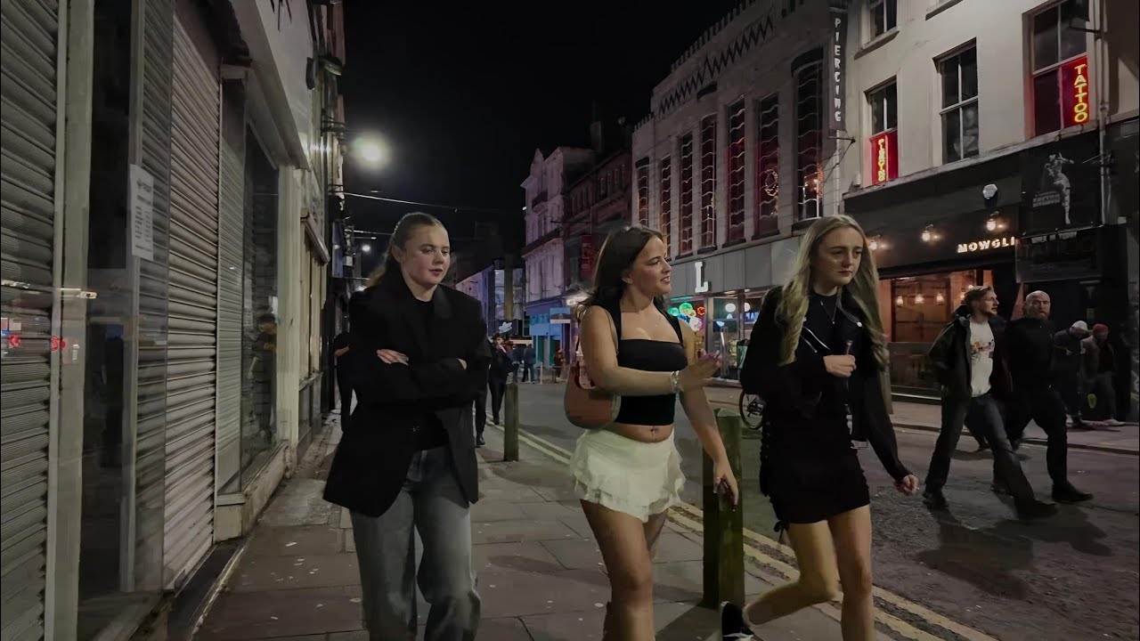 UK Nightlife Scenes Clubbing Madness on the Streets