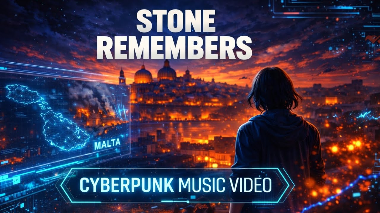 Stone Remembers | The Cinematic Soundscape That Lingers | Malta inspiration | Cyberpunk Trance
