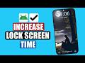 How to Increase Lock Screen Time on Android | Stop Android Screen From Turning Off Quickly