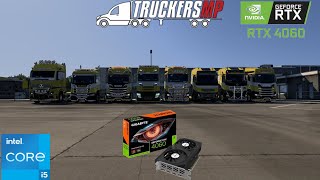 Windows 11:Euro Truck Simulator 2 1.58 1009 ETS2MCG I5 12400F RTX 4060 8GB★TMP Driving or GTA 5★