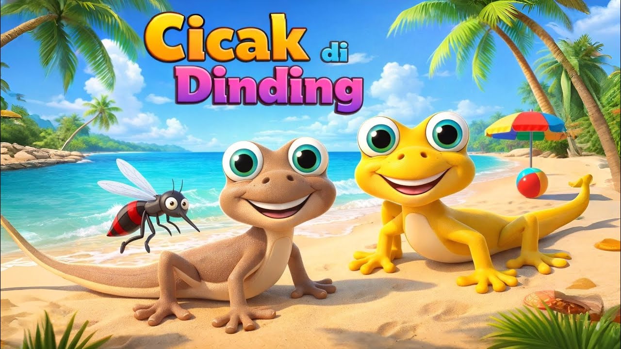 Lagu Cicak Cicak di Dinding | Lagu Cicak | Lagu Anak Anak | Lagu Anak Indonesia Populer