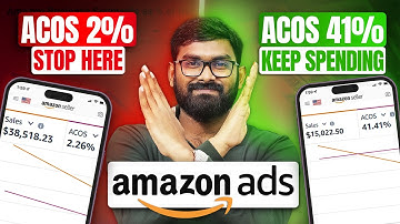 Amazon Advertising Hidden Secret of TACoS - When to Stop Amazon PPC Campaigns - Watch Before Stop