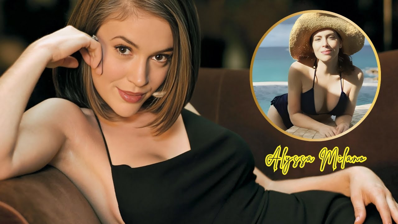 Alyssa Milano Wear Transparent Bikini In Public At Vacation? Look At Photos - YouTube