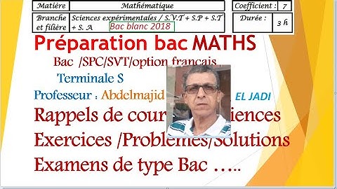 Fonction logarithme 2SPC/Préparation bac Maths/ Examen blanc 2018/Etude complète fonction logarithme