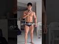 ガンギまりの悪魔と契約した細マッチョの1日。#ペックニキ #筋トレ男子 #gymmotivation #fitnessmotivation
