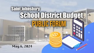 STJ School District Budget: 