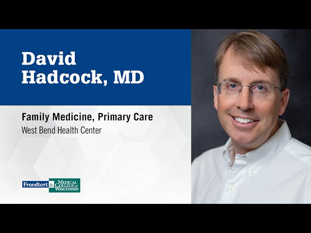 Watch David Hadcock, family medicine physician on YouTube.