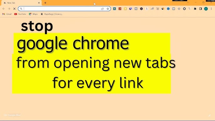 New Tabs Keep Opening in Chrome? Try These Fixes