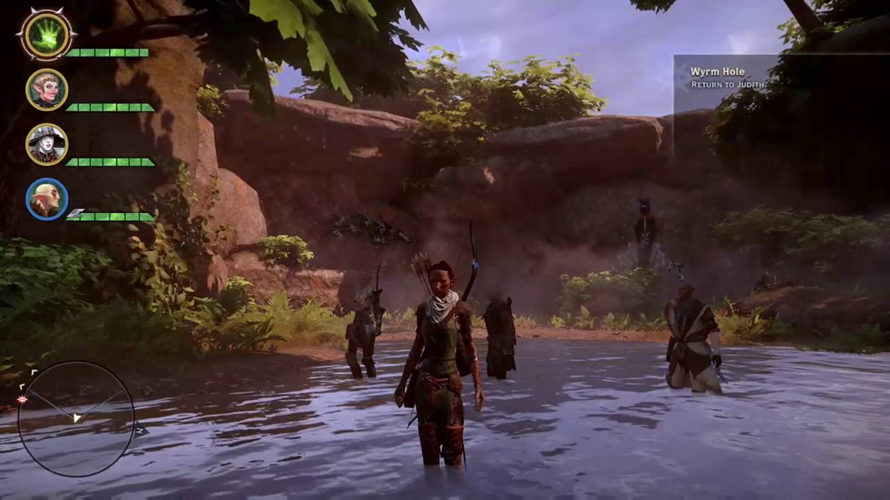 Cole/Solas Banter on Vallaslin Removal and Break-up...in the exact spot the break-up happened.