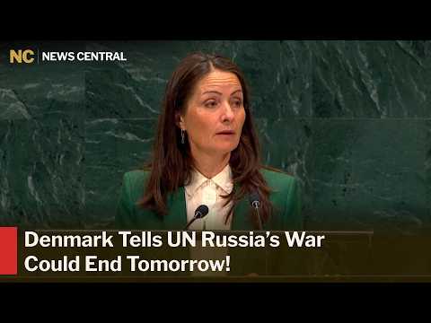 FULL: Denmark Ambassador Urges For Ukraine Ceasefire And Action On Sudan At UNGA 81 | AC1Z