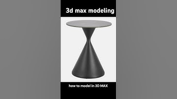 coffee table modeling in 3d max 02