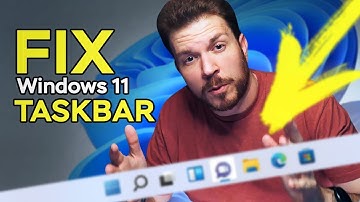 windows 11 taskbar customization and move left