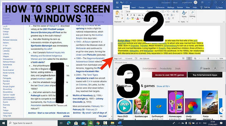 How to do split screen on dell laptop