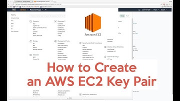 AWS EC2 Key Pair Creation