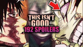 THIS ISN'T GOOD FOR THEM / Jujutsu Kaisen Chapter 192 Spoilers