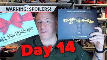 Escape Advent Calendars Day 14 - All Wrapped Up and Escape the Christmas Closet