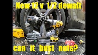 12 volt max    impact wrench dcf901b vs lug nuts