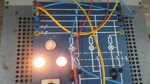 Experiment on Parallel Operation of an alternator