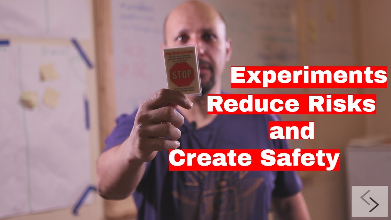 Experiments Reduce Risk and Create Safety