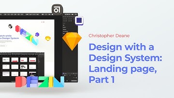 Design with a Design System: Landing page, Part 1