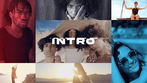 Premiere Pro Template: Dynamic Opener + Free Font