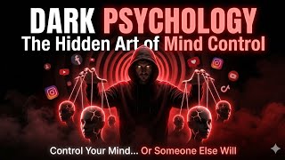 DARK PSYCHOLOGY – The Hidden Art of Mind Control#DarkPsychology#MindControl #Psychology#Manipulation