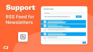 Using RSS Feeds for Your Mailings: CleverReach Newsletter Editor