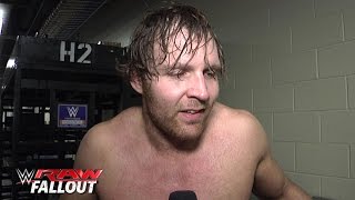 Dean Ambrose comments on his loss against Big Show: Raw Fallout, July 27, 2015
