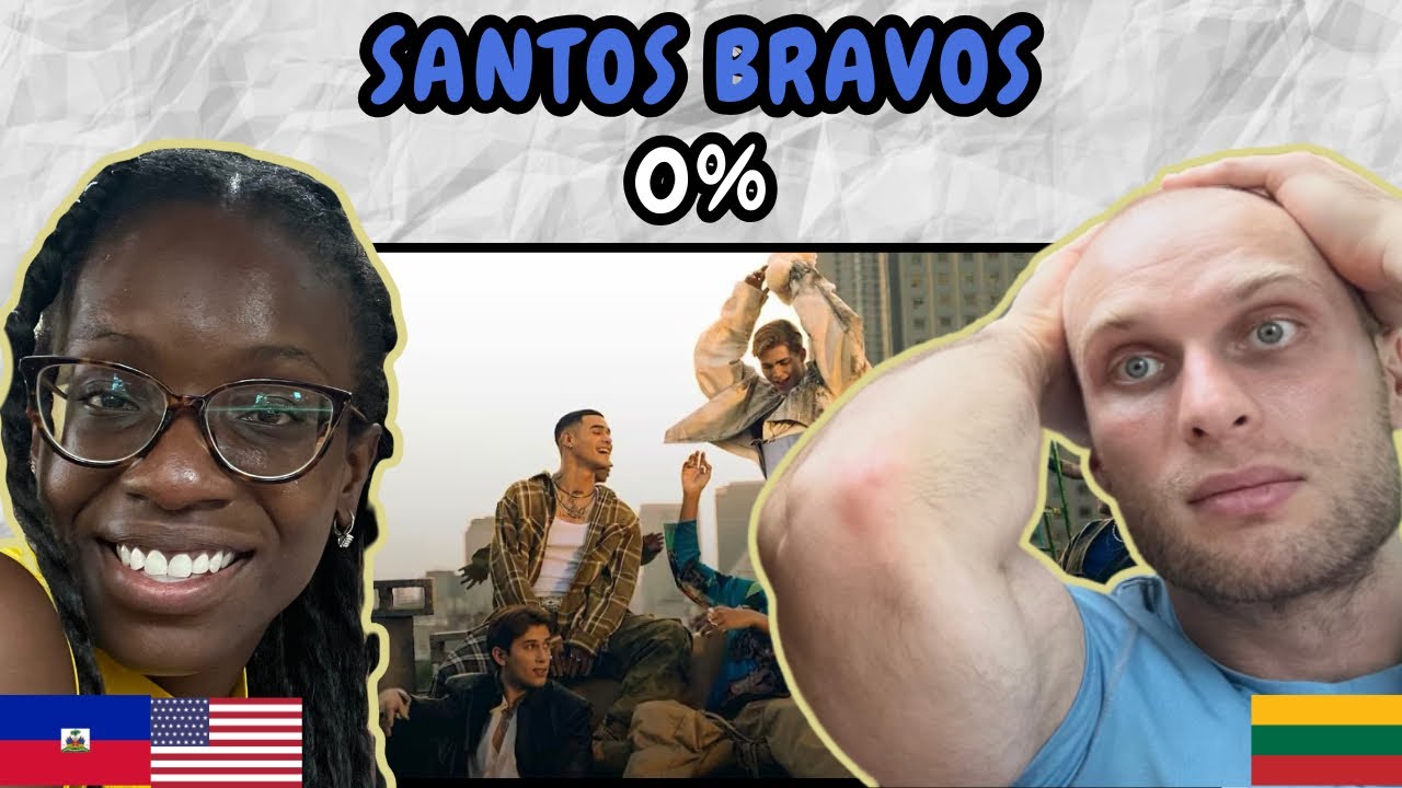 РЕАКЦИЯ НА Santos Bravos - 0% (Официальный клип) | ПЕРВЫЙ ПРОСМОТР