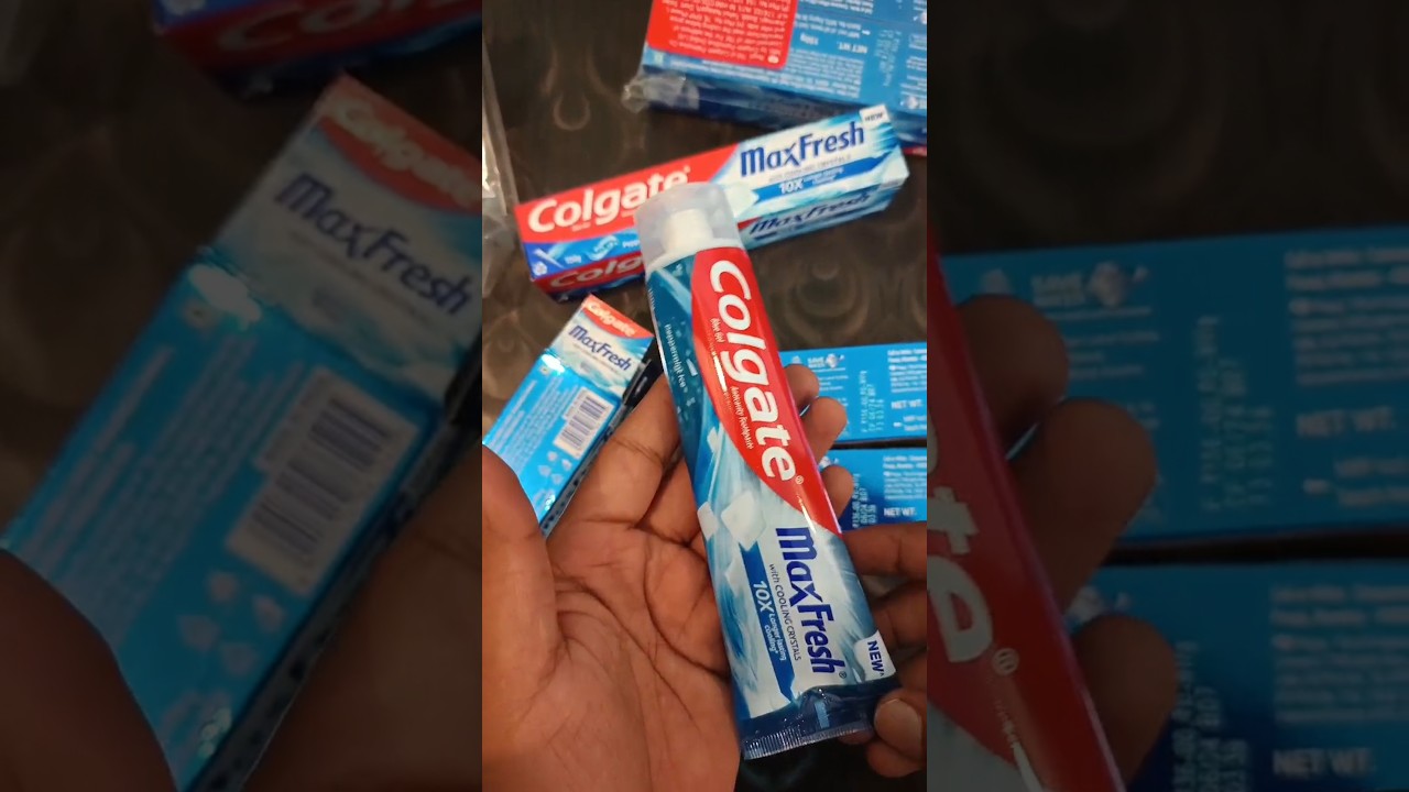 Colgate MaxFresh Peppermint Ice Unboxing | Best Cooling Toothpaste Combo Pack | @theflipkartunboxer