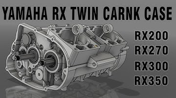 YAMAHA RX TWIN CRANK CASE