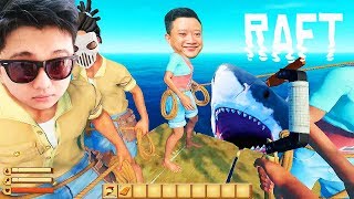 RAFT #1: VŨ BỊ CÁ MẬP VỒ, PHẢI LÀM Ô-SIN CHO CẢ TEAM GIỮA BIỂN KHƠI =)))) screenshot 4