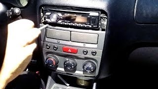 ALFA ROMEO 147. Smontare PLANCIA CENTRALE Removing HEATER CONTROL PANEL (sub.eng.)