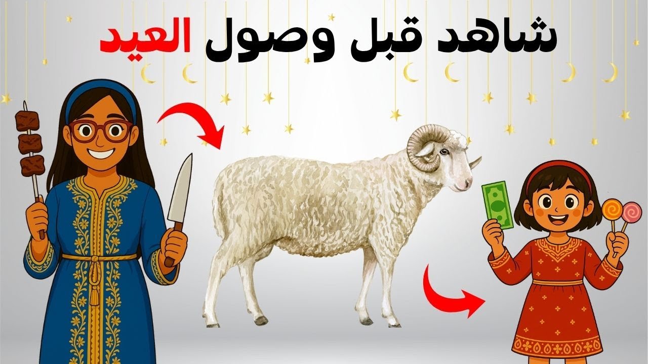 🚨 أرجوك شاهد هذا الفيديو قبل عيد الأضحى! 🐑🎉🕋