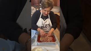 Italian Meatloaf Maddalena Style! It