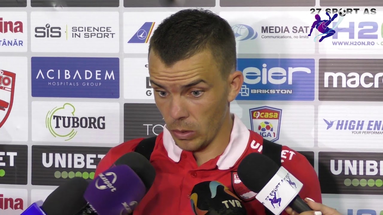 Declaratii Dan Nistor si Denis Ciobotariu dupa Dinamo - Hermannstadt 3 - 0 26.08.2019