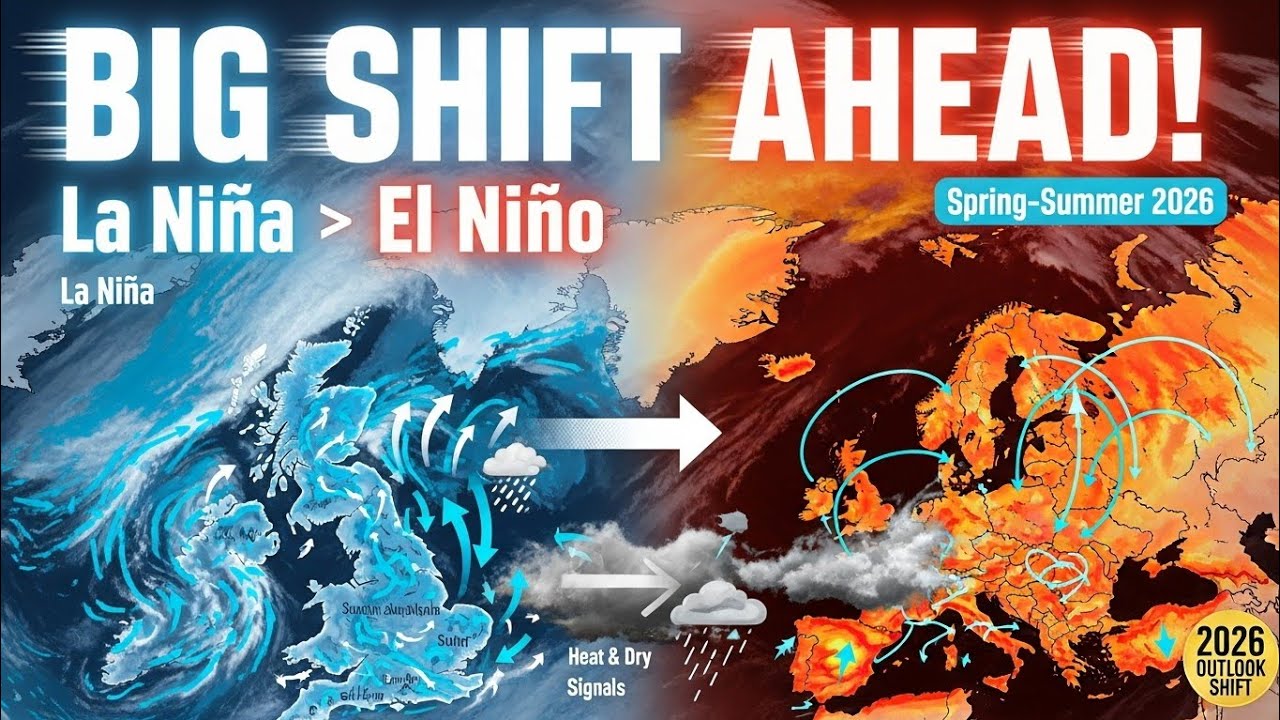 Spring/Summer 2026: La Niña Fades, El Niño Rises – What’s Next for UK & Europe?