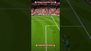 🚀 Kylian Mbappé INSANE Power Shot Goal 😱🔥 | DLS 24 Gameplay #Unstoppable#Mbappe #DLS24 #FootballGoal