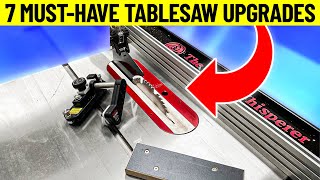 7 Must-Have Table Saw Upgrades