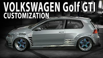 NFS NO LIMITS - Volkswagen Golf GTI (Customization and Gameplay)