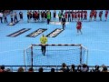 Demi finale Coupe de la ligue Handball tirs au but St RAPHAEL - PARIS le 1er février 2014