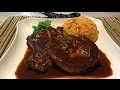 CHULETAS DE PUERCO EN CHILE PASILLA, DELICIOSA RECETA!