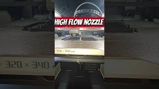 high flow nozzle max volumetric flow test bambu lab H2S тест высокопроизводительного хотенда